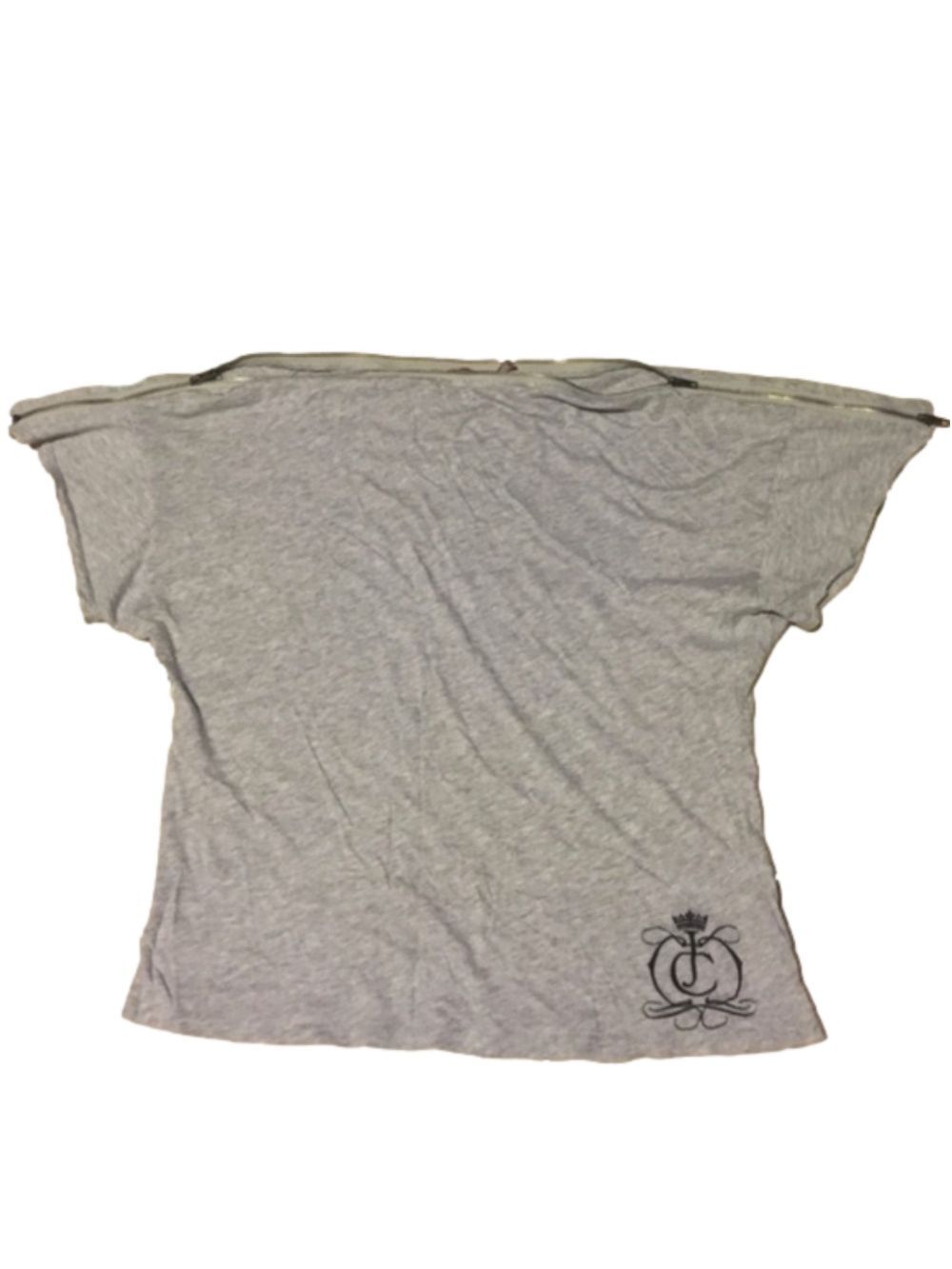Juicy Couture Gray Zipper Shirt